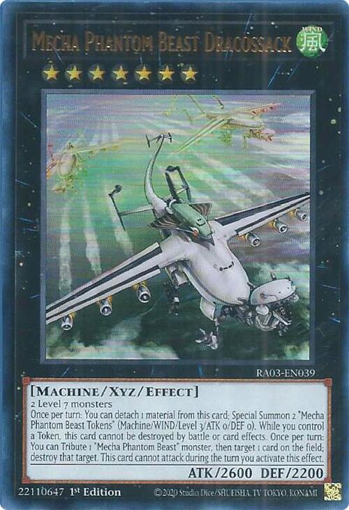 Mecha Phantom Beast Dracossack (UR) [RA03-EN039] Ultra Rare | Gear Gaming Fayetteville