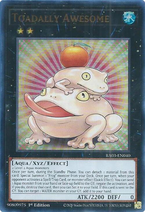 Toadally Awesome (UR) [RA03-EN040] Ultra Rare | Gear Gaming Fayetteville