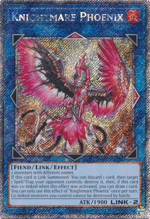 Knightmare Phoenix (Platinum Secret Rare) [RA03-EN042] Platinum Secret Rare | Gear Gaming Fayetteville