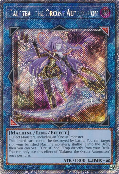 Galatea, the Orcust Automaton (Platinum Secret Rare) [RA03-EN044] Platinum Secret Rare | Gear Gaming Fayetteville