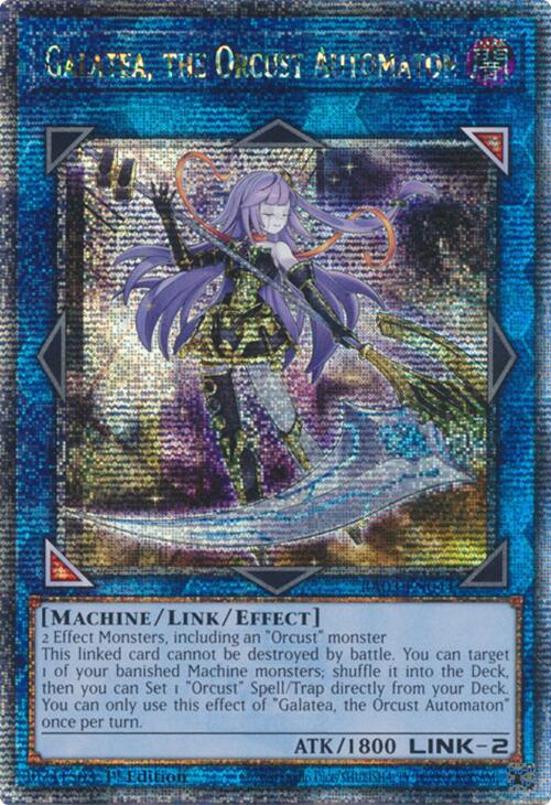 Galatea, the Orcust Automaton (Quarter Century Secret Rare) [RA03-EN044] Quarter Century Secret Rare | Gear Gaming Fayetteville