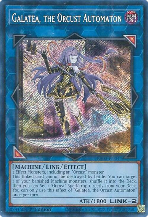 Galatea, the Orcust Automaton (Secret Rare) [RA03-EN044] Secret Rare | Gear Gaming Fayetteville