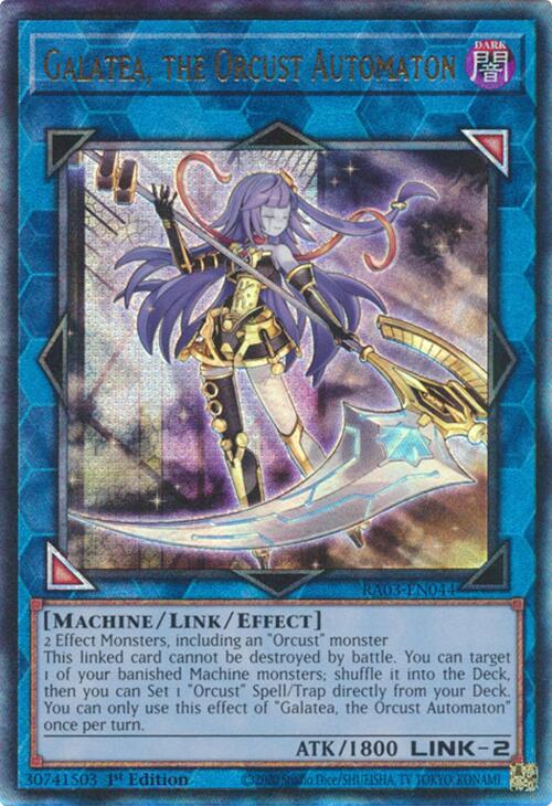 Galatea, the Orcust Automaton (UTR) [RA03-EN044] Prismatic Ultimate Rare | Gear Gaming Fayetteville