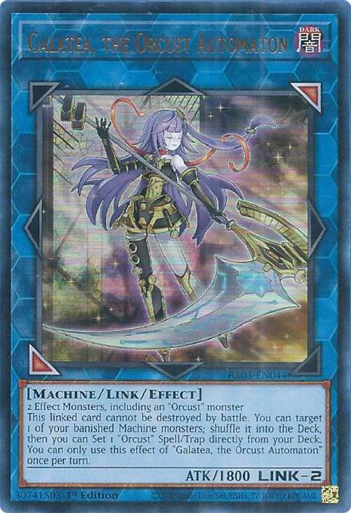 Galatea, the Orcust Automaton (UR) [RA03-EN044] Ultra Rare | Gear Gaming Fayetteville