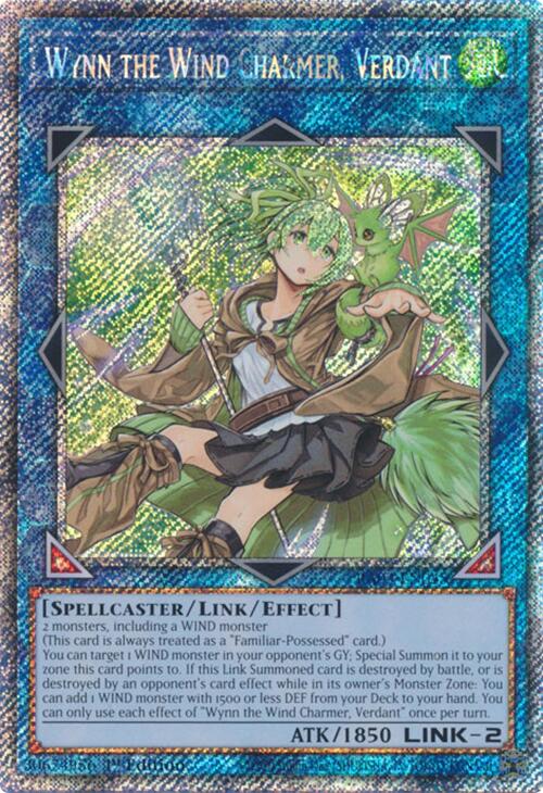 Wynn the Wind Charmer, Verdant (Platinum Secret Rare) [RA03-EN045] Platinum Secret Rare | Gear Gaming Fayetteville