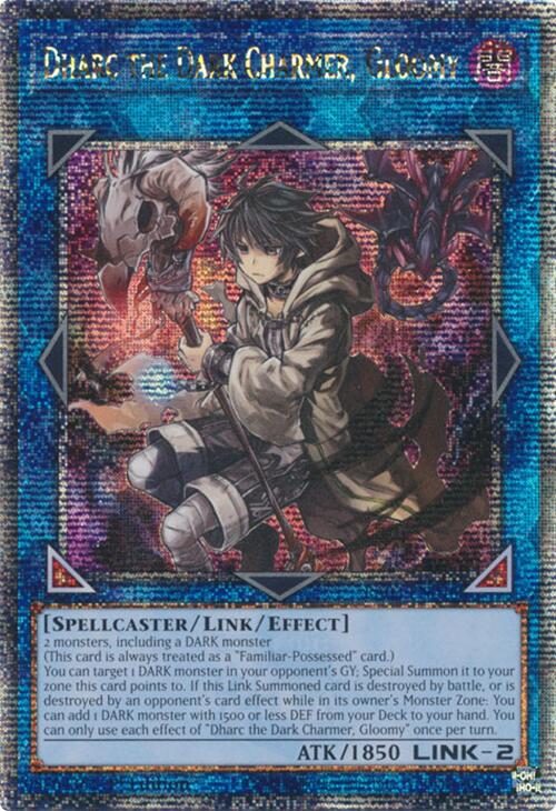 Dharc the Dark Charmer, Gloomy (Quarter Century Secret Rare) [RA03-EN048] Quarter Century Secret Rare | Gear Gaming Fayetteville