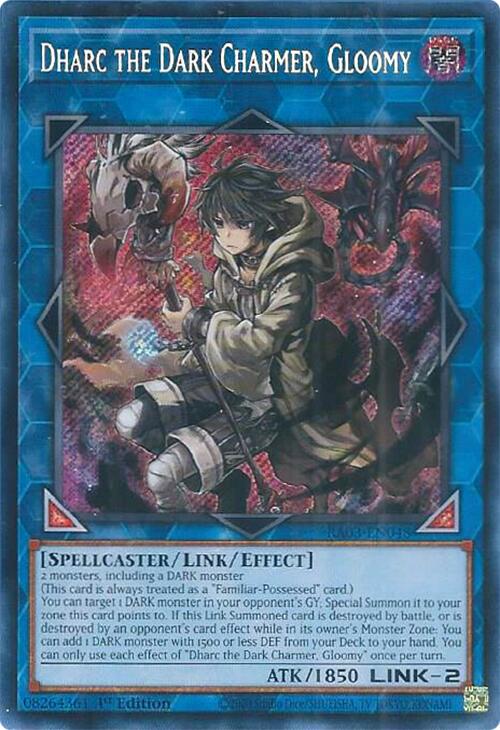 Dharc the Dark Charmer, Gloomy (Secret Rare) [RA03-EN048] Secret Rare | Gear Gaming Fayetteville