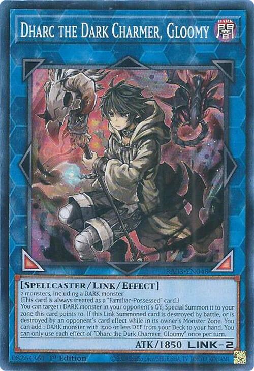 Dharc the Dark Charmer, Gloomy [RA03-EN048] Super Rare | Gear Gaming Fayetteville