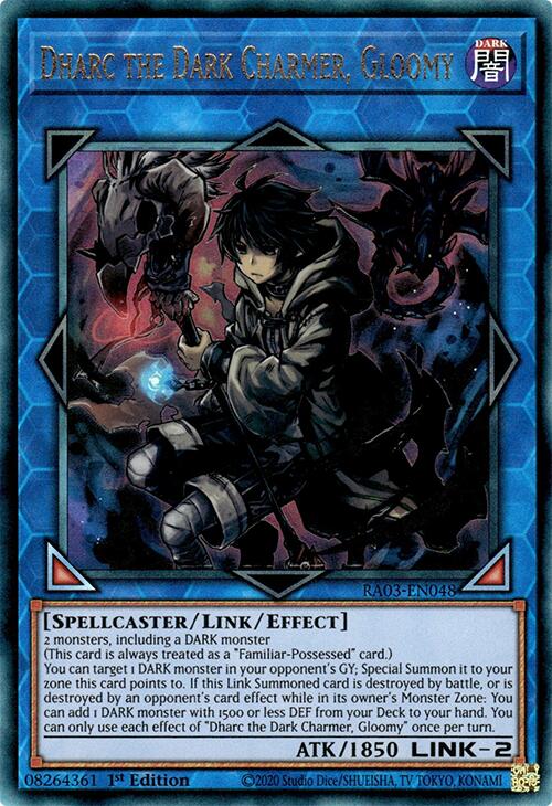 Dharc the Dark Charmer, Gloomy (UTR) [RA03-EN048] Prismatic Ultimate Rare | Gear Gaming Fayetteville