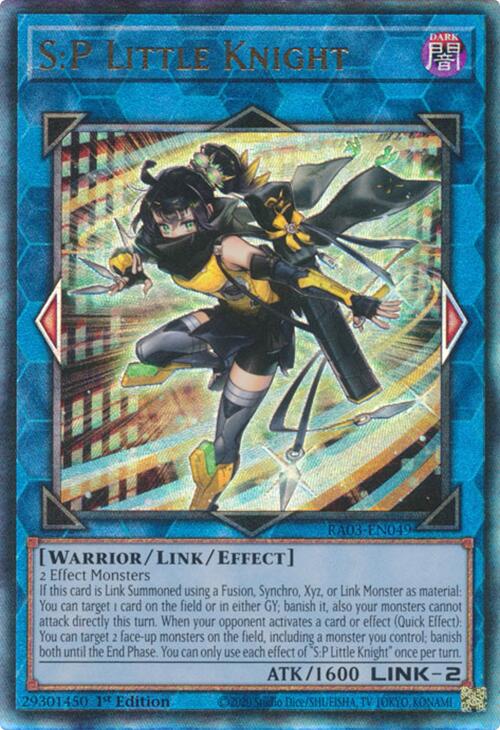 S:P Little Knight (UTR) [RA03-EN049] Prismatic Ultimate Rare | Gear Gaming Fayetteville