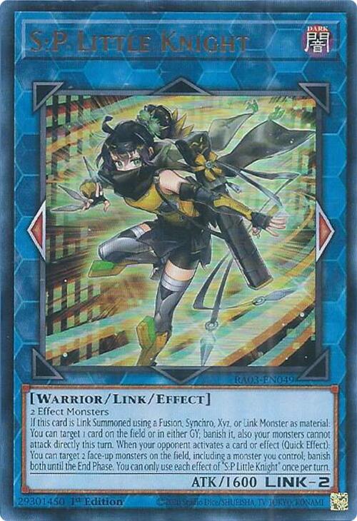 S:P Little Knight (UR) [RA03-EN049] Ultra Rare | Gear Gaming Fayetteville