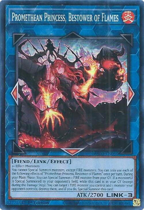 Promethean Princess, Bestower of Flames [RA03-EN050] Super Rare | Gear Gaming Fayetteville