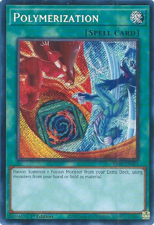 Polymerization (Secret Rare) [RA03-EN051] Secret Rare | Gear Gaming Fayetteville