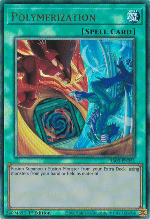 Polymerization (UTR) [RA03-EN051] Prismatic Ultimate Rare | Gear Gaming Fayetteville