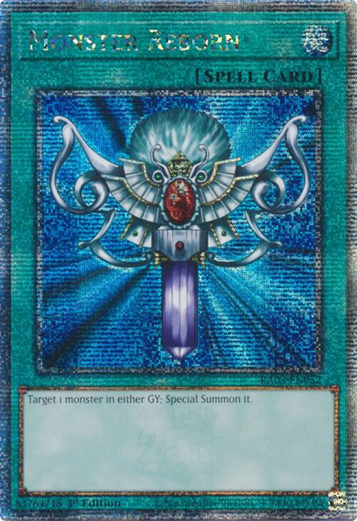 Monster Reborn (Quarter Century Secret Rare) [RA03-EN052] Quarter Century Secret Rare | Gear Gaming Fayetteville