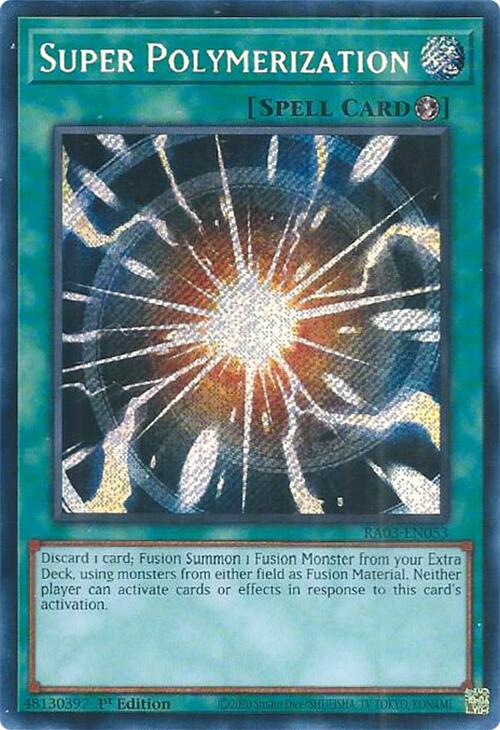 Super Polymerization (Secret Rare) [RA03-EN053] Secret Rare | Gear Gaming Fayetteville