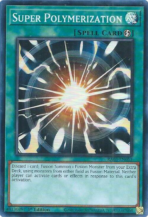 Super Polymerization [RA03-EN053] Super Rare | Gear Gaming Fayetteville