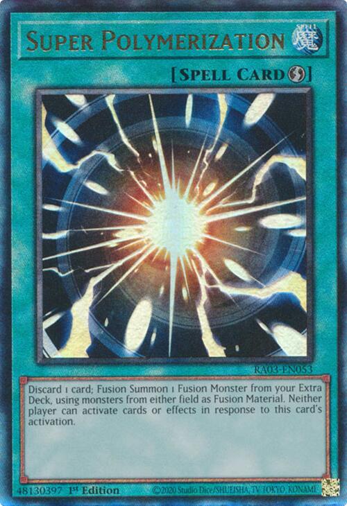 Super Polymerization (UTR) [RA03-EN053] Prismatic Ultimate Rare | Gear Gaming Fayetteville