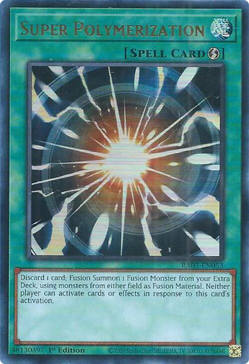 Super Polymerization (UR) [RA03-EN053] Ultra Rare | Gear Gaming Fayetteville