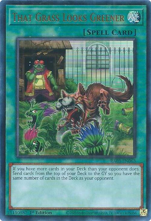 That Grass Looks Greener (UR) [RA03-EN063] Ultra Rare | Gear Gaming Fayetteville