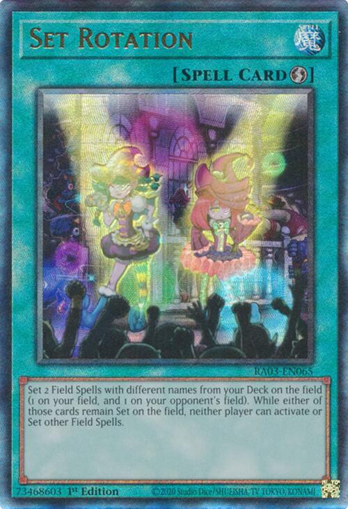 Set Rotation (UTR) [RA03-EN065] Prismatic Ultimate Rare | Gear Gaming Fayetteville