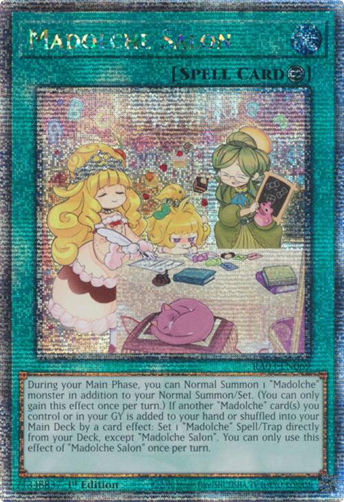 Madolche Salon (Quarter Century Secret Rare) [RA03-EN069] Quarter Century Secret Rare | Gear Gaming Fayetteville