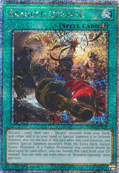 Branded Opening (Quarter Century Secret Rare) [RA03-EN070] Quarter Century Secret Rare | Gear Gaming Fayetteville