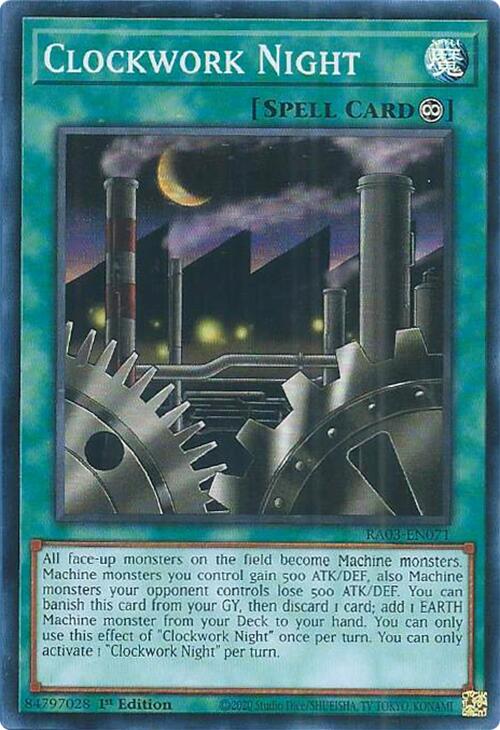 Clockwork Night [RA03-EN071] Super Rare | Gear Gaming Fayetteville