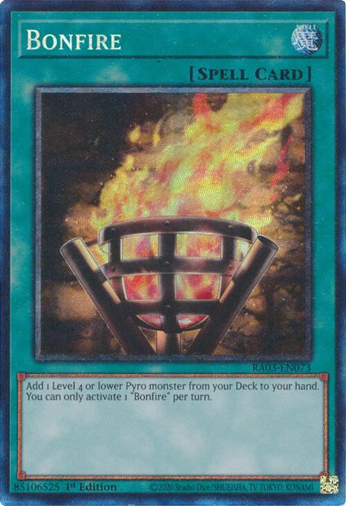 Bonfire (CR) [RA03-EN073] Prismatic Collector's Rare | Gear Gaming Fayetteville