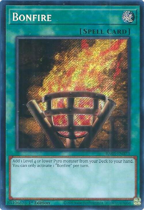 Bonfire (Secret Rare) [RA03-EN073] Secret Rare | Gear Gaming Fayetteville