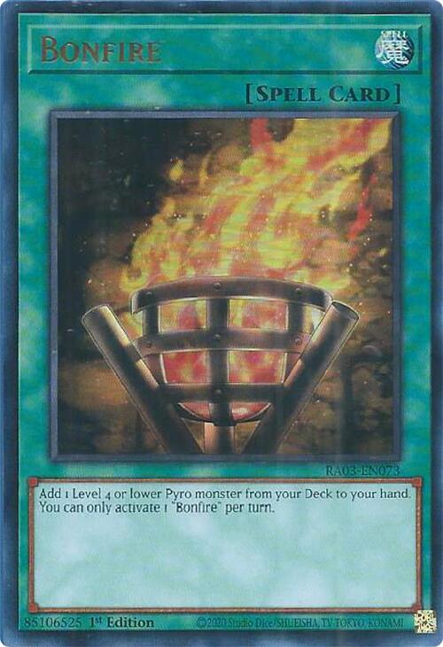 Bonfire (UR) [RA03-EN073] Ultra Rare | Gear Gaming Fayetteville