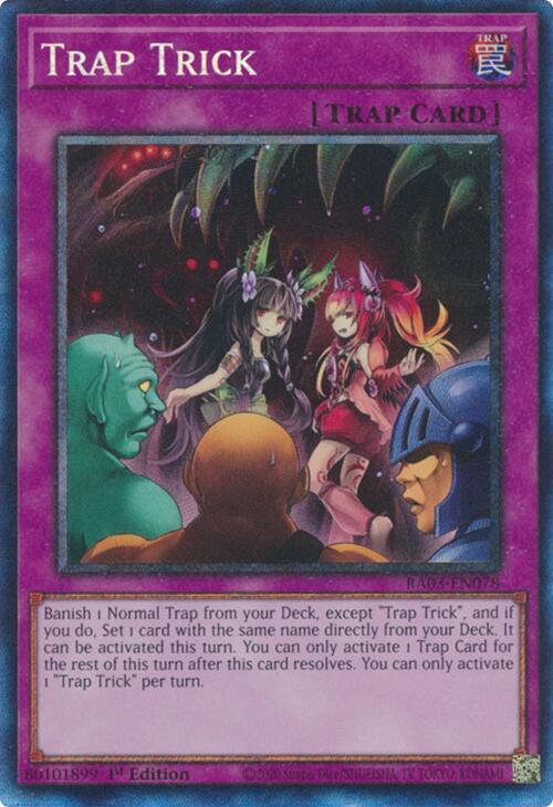 Trap Trick (CR) [RA03-EN078] Prismatic Collector's Rare | Gear Gaming Fayetteville