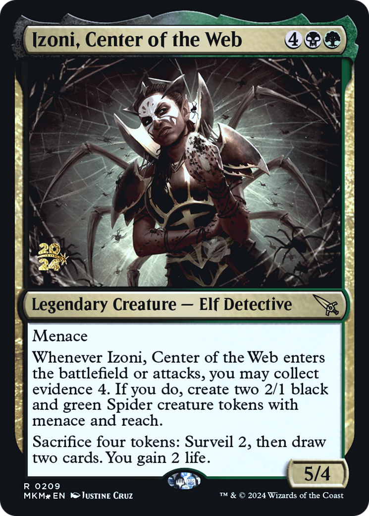 Izoni, Center of the Web [Murders at Karlov Manor Prerelease Promos] | Gear Gaming Fayetteville