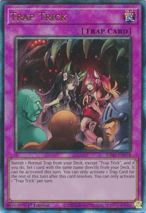 Trap Trick (UTR) [RA03-EN078] Prismatic Ultimate Rare | Gear Gaming Fayetteville