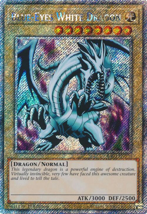 Blue-Eyes White Dragon (Platinum Secret Rare) [RA03-EN079] Platinum Secret Rare | Gear Gaming Fayetteville