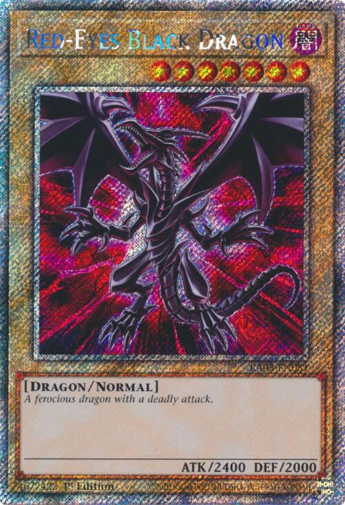 Red-Eyes Black Dragon (Platinum Secret Rare) [RA03-EN081] Platinum Secret Rare | Gear Gaming Fayetteville