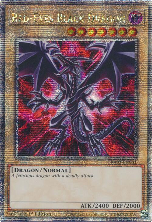 Red-Eyes Black Dragon (Quarter Century Secret Rare) [RA03-EN081] Quarter Century Secret Rare | Gear Gaming Fayetteville