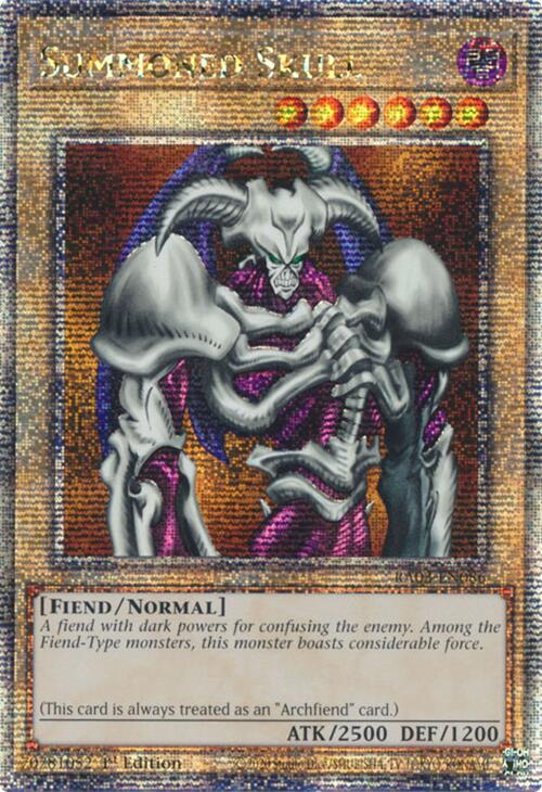 Summoned Skull (Quarter Century Secret Rare) [RA03-EN086] Quarter Century Secret Rare | Gear Gaming Fayetteville