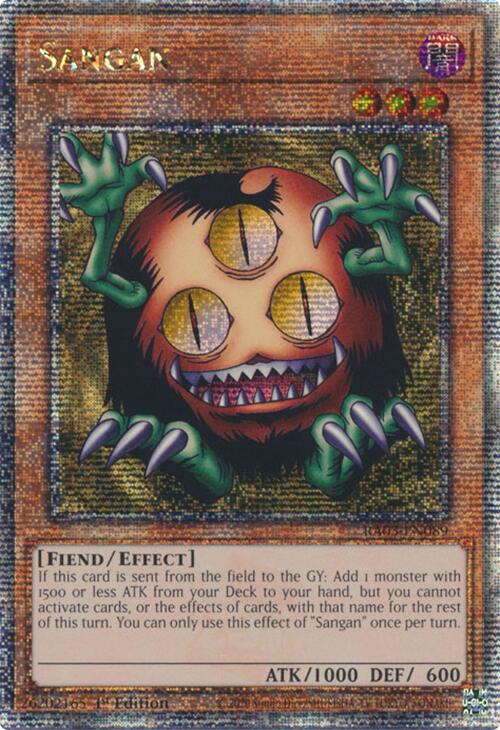 Sangan (Quarter Century Secret Rare) [RA03-EN089] Quarter Century Secret Rare | Gear Gaming Fayetteville