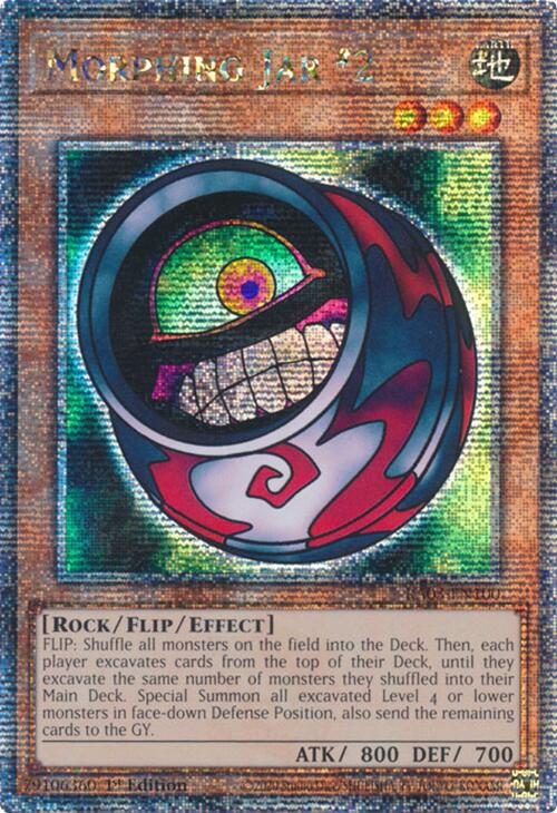 Morphing Jar #2 (Quarter Century Secret Rare) [RA03-EN100] Quarter Century Secret Rare | Gear Gaming Fayetteville