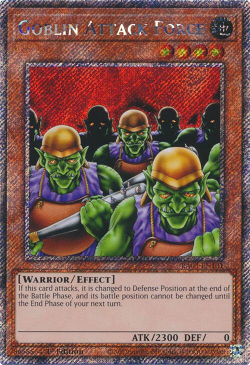 Goblin Attack Force (Platinum Secret Rare) [RA03-EN101] Platinum Secret Rare | Gear Gaming Fayetteville
