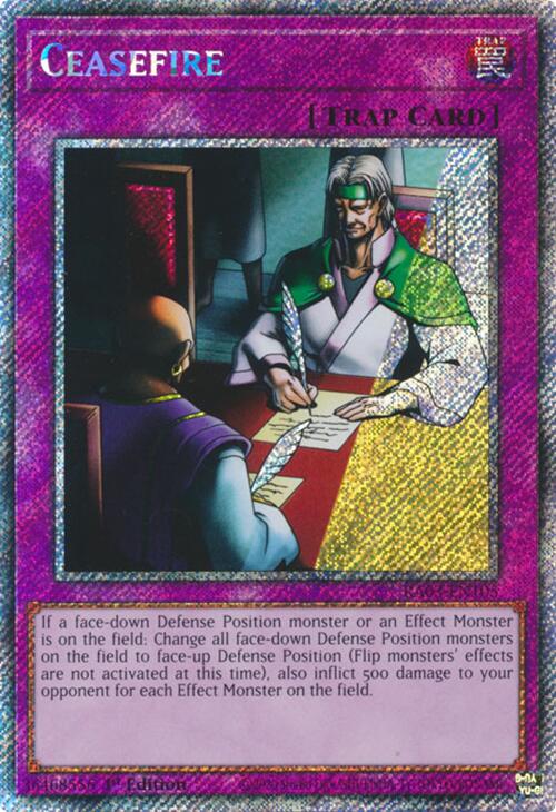 Ceasefire (Platinum Secret Rare) [RA03-EN105] Platinum Secret Rare | Gear Gaming Fayetteville