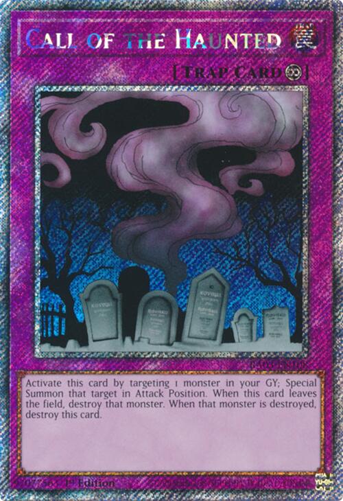Call of the Haunted (Platinum Secret Rare) [RA03-EN108] Platinum Secret Rare | Gear Gaming Fayetteville