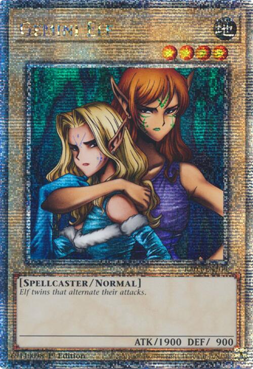 Gemini Elf (Quarter Century Secret Rare) [RA03-EN109] Quarter Century Secret Rare | Gear Gaming Fayetteville