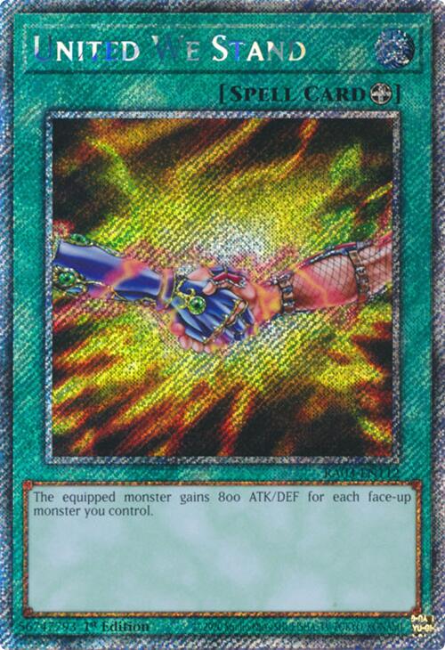 United We Stand (Platinum Secret Rare) [RA03-EN112] Platinum Secret Rare | Gear Gaming Fayetteville