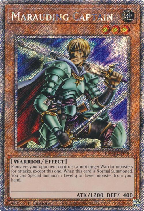 Marauding Captain (Platinum Secret Rare) [RA03-EN118] Platinum Secret Rare | Gear Gaming Fayetteville