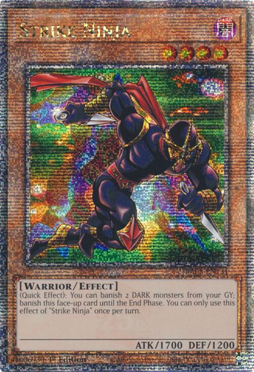 Strike Ninja (Quarter Century Secret Rare) [RA03-EN131] Quarter Century Secret Rare | Gear Gaming Fayetteville