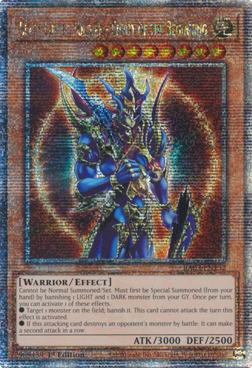 Black Luster Soldier - Envoy of the Beginning (Quarter Century Secret Rare) [RA03-EN132] Quarter Century Secret Rare | Gear Gaming Fayetteville