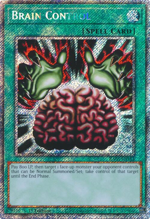 Brain Control (Platinum Secret Rare) [RA03-EN154] Platinum Secret Rare | Gear Gaming Fayetteville