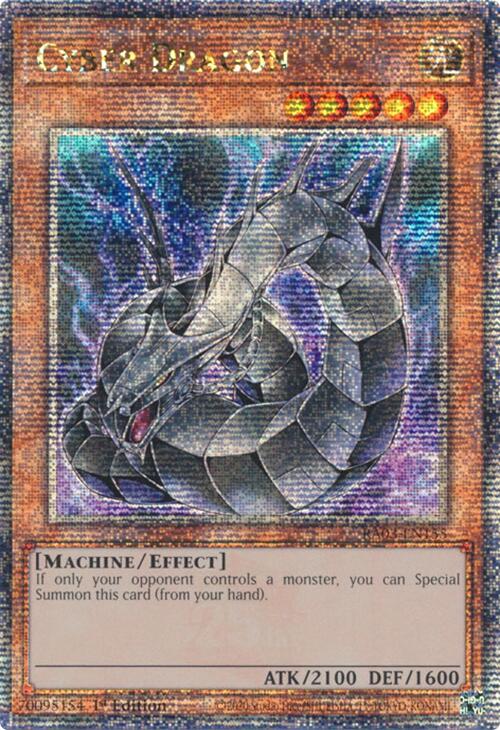 Cyber Dragon (Quarter Century Secret Rare) [RA03-EN155] Quarter Century Secret Rare | Gear Gaming Fayetteville
